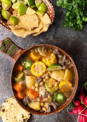  Caldo de Res with Spicy Chipotle Broth Will Absolutely Melt Your Heart and Soul!